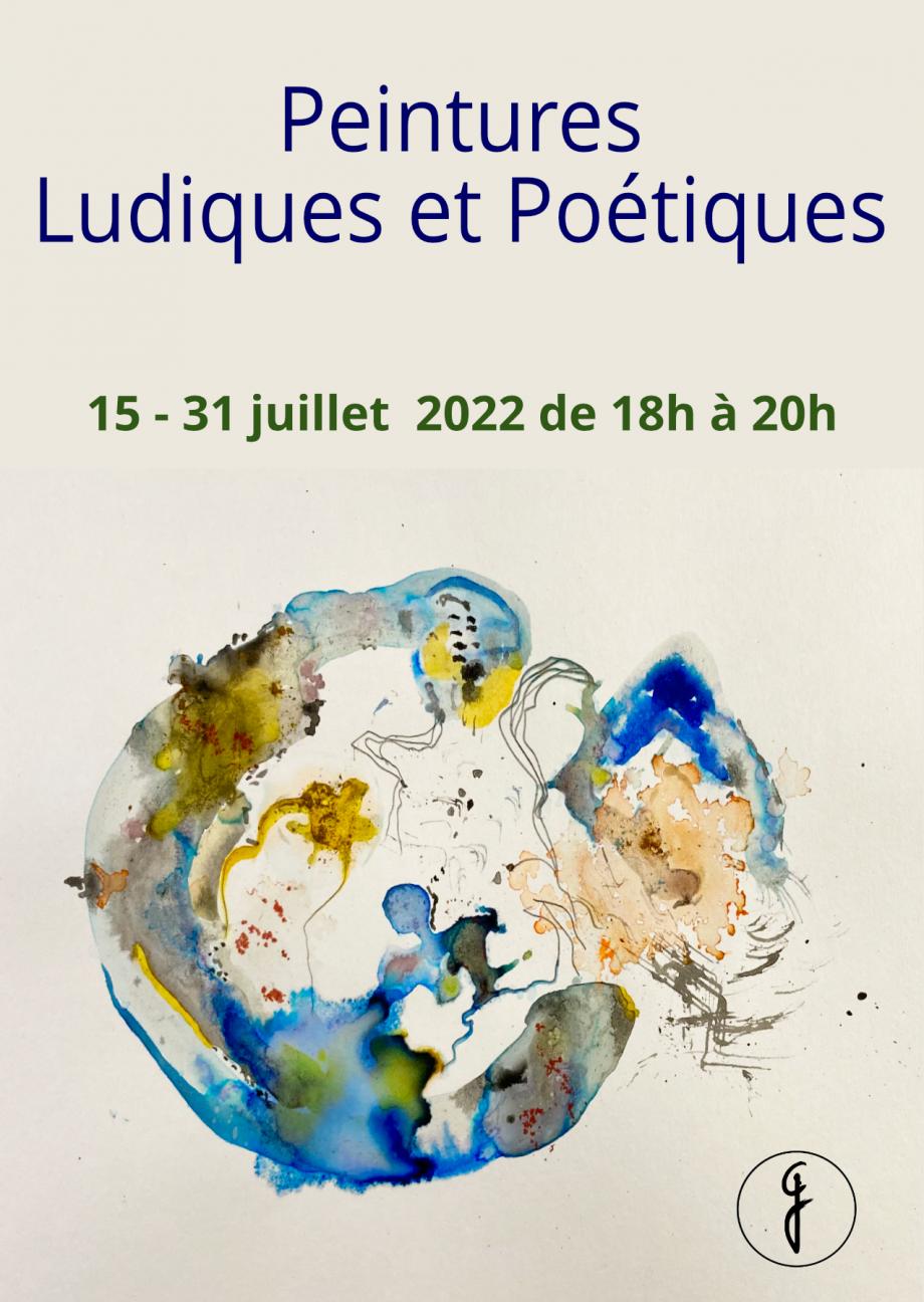 peintures ludiques et poétiques